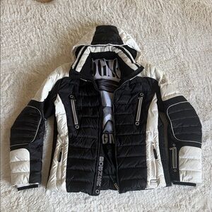 Bogner Men's Black and White Ski Jacket